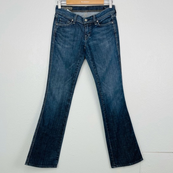 CITIZENS OF HUMANITY Blue Kelly BootCut Cancord #194 Flare Jeans - Picture 1 of 8